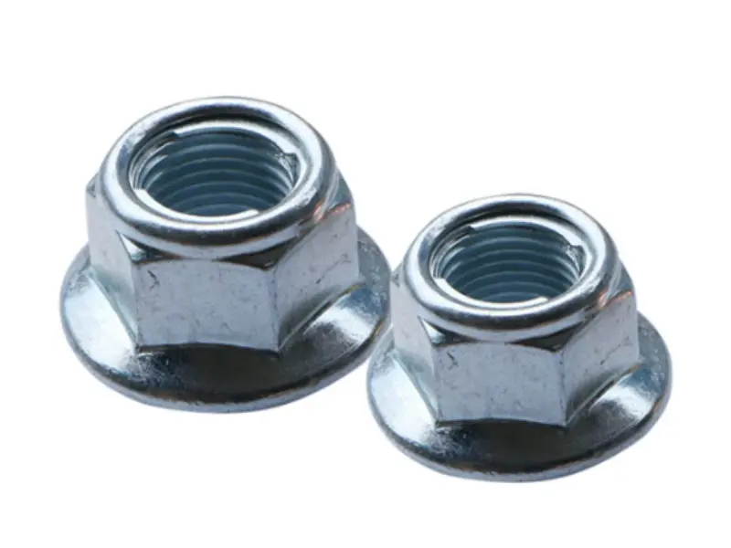 Kan DIN6927 förzinkad helmetallsexflänslåsmutter lösa lossningsfel under arbetsförhållanden med hög vibration?