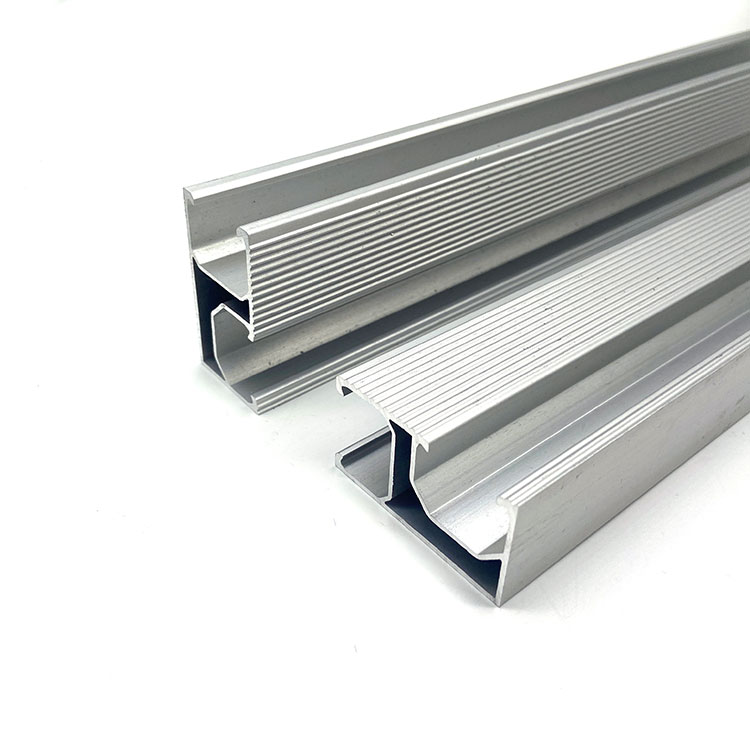 Anodiserat stödsystem Aluminium Solpanel Solar Bracket Aluminium Extrusion Profile